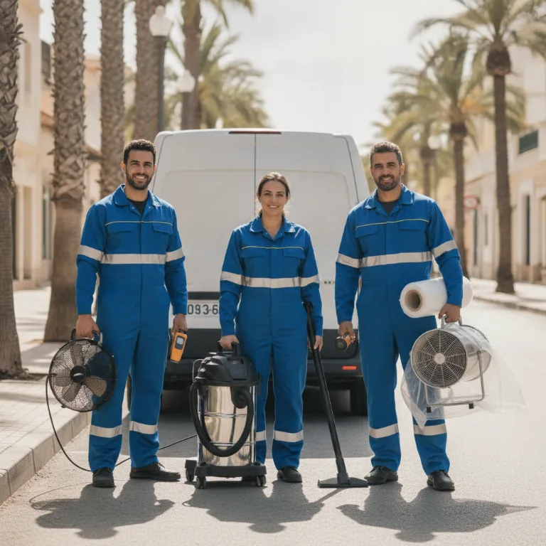 Restauración de Daños Por Agua equipo en Fuengirola